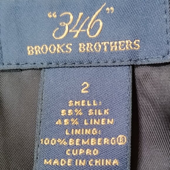 Brooks Brothers Silk / Linen Tweed 60's-vibe jacket - Picture 9 of 12